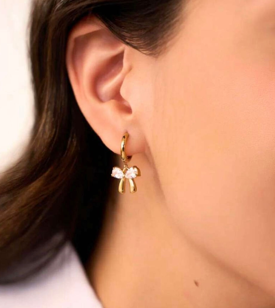 Bowgleam Drops Earring