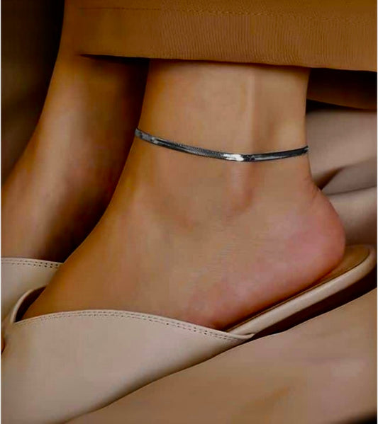 Silversheen Anklet