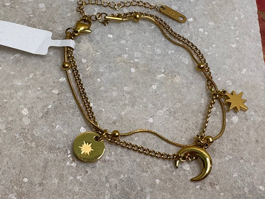 Starcrest Charm Bracelet